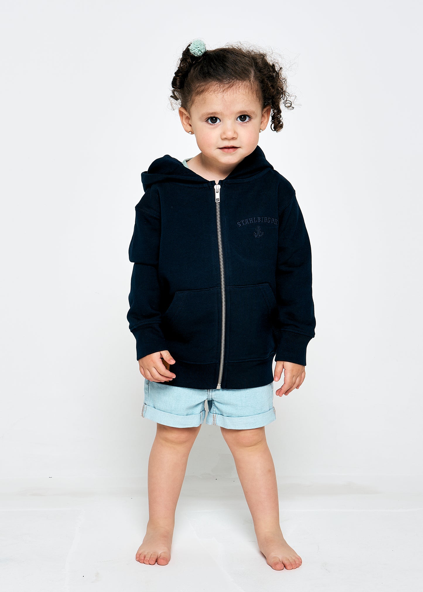 Kinder Sweatjacke - Navy