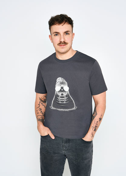 T-Shirt Unisex Walross - Anthrazit