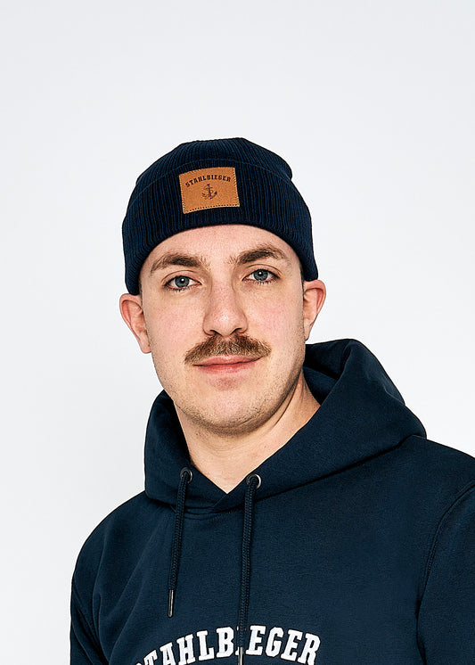 Strickmütze - Navy