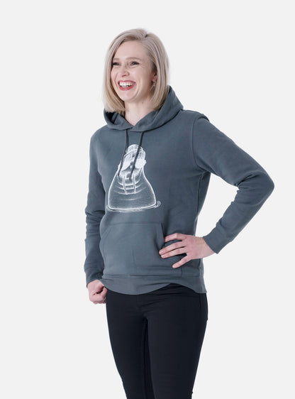 Hoodie unisex - Walross