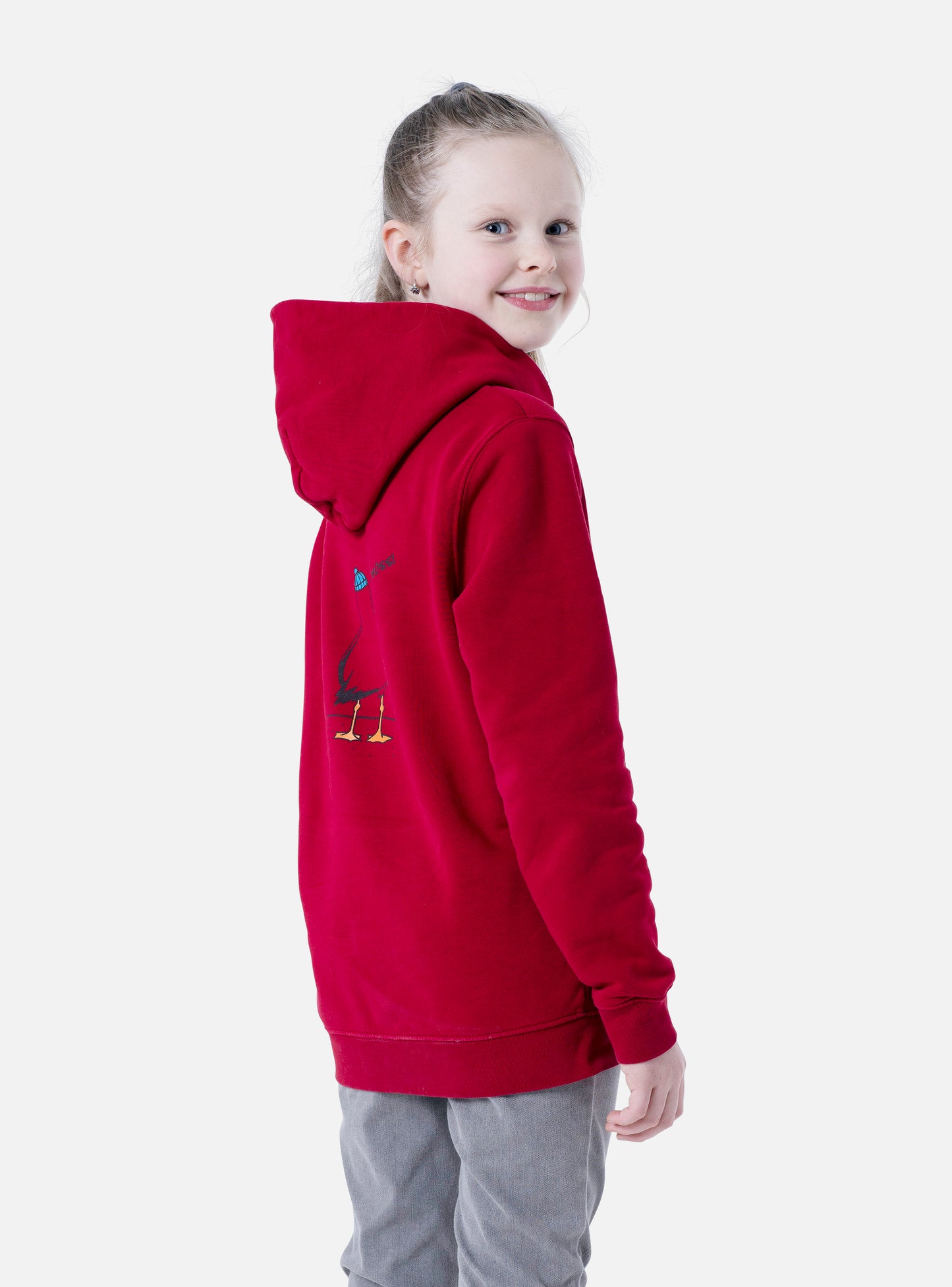 Hoodie Kinder - Möwe ,Moin & Tschüss'