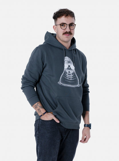Hoodie unisex - Walross