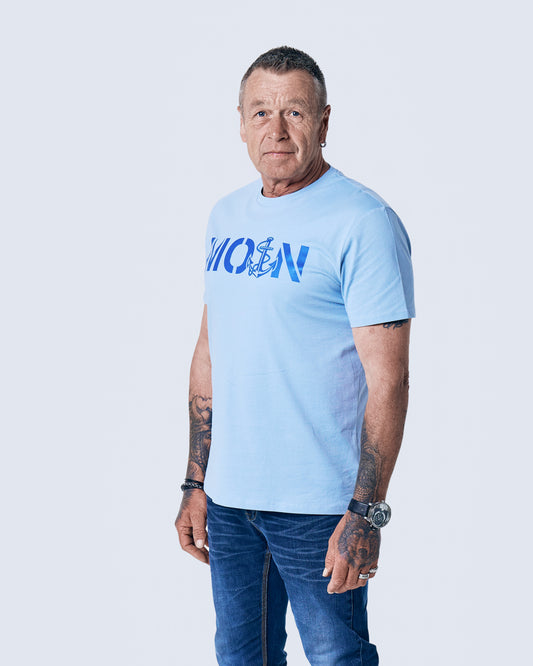 T-Shirt unisex Moin - hellblau
