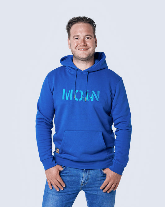 Hoodie unisex Moin - hellblau